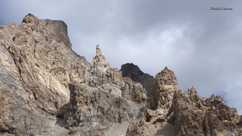 Reliefs ruiniformes au col de Sautron