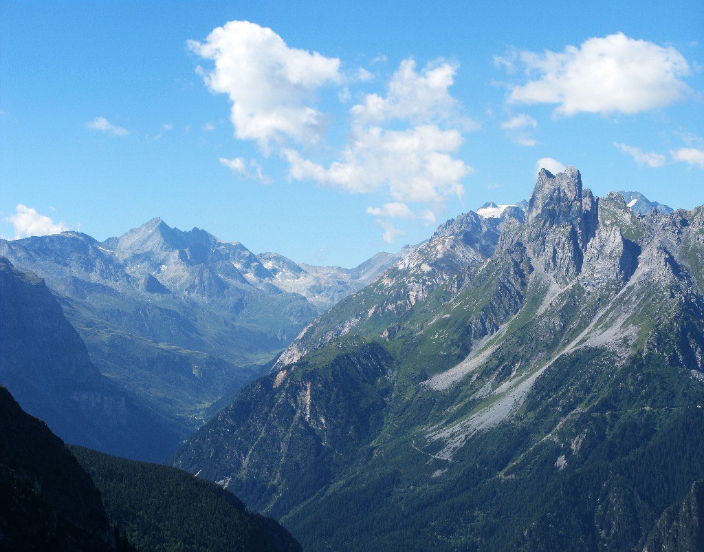 Dents de la Portetta, vallon de Chavière, tête d'Aussois