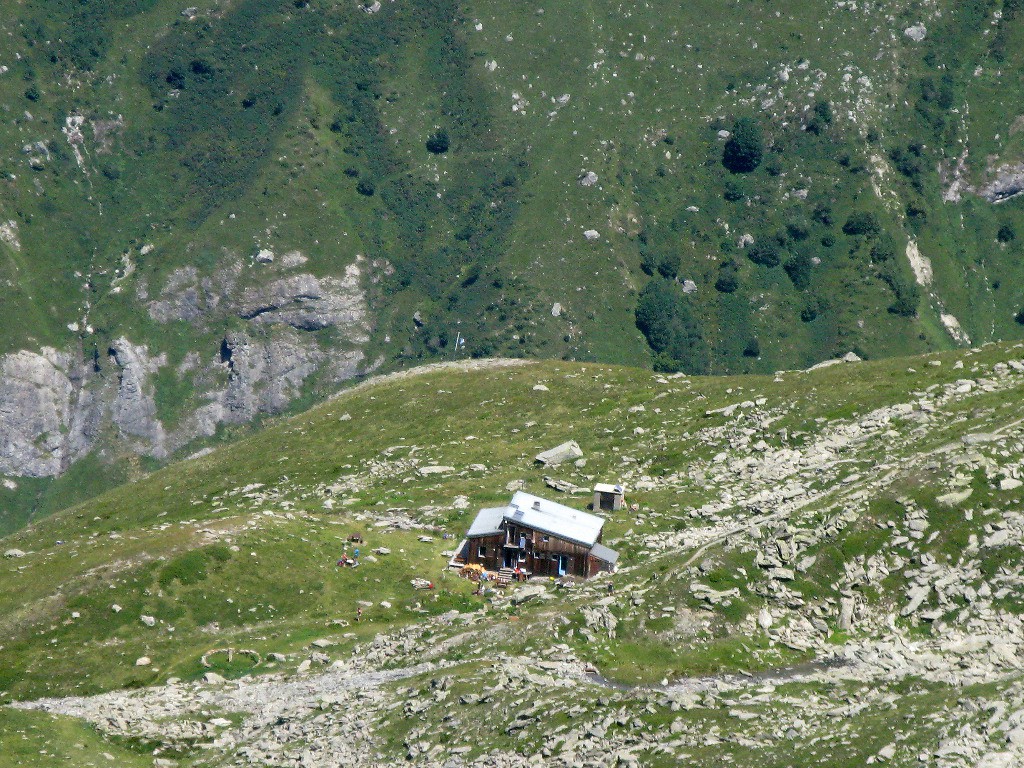 Refuge du Plan des Gouilles dans le télé