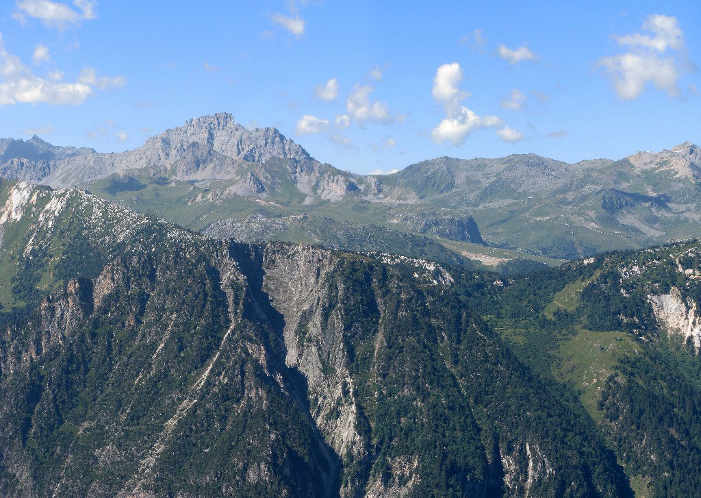 Cr^te du Mont Charvet - Aiguille du Fruit