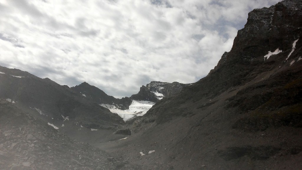 Pointe du Ribon, glacier de derrière le clapier