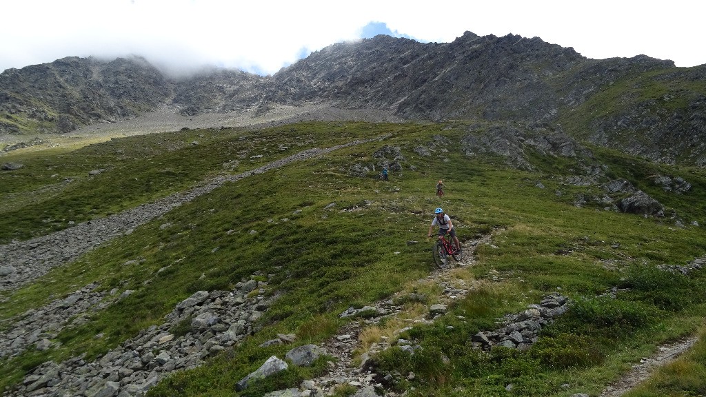 Fin du sentier des Rognes