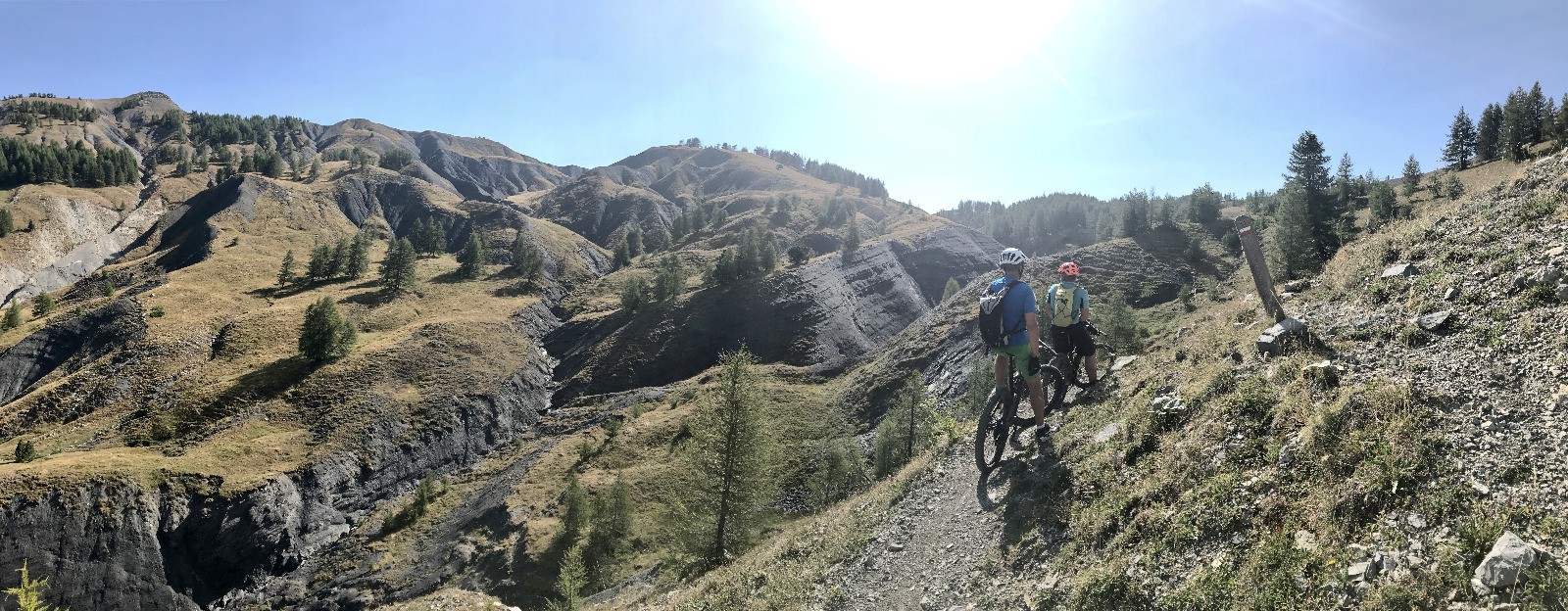 #10 Pano en direction du col des Champs Pano en direction du col des Champs