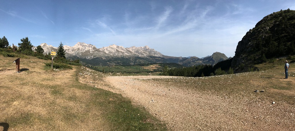Panoramique sur l'Obiou et le Gd Ferrand au "Collet du Tat"