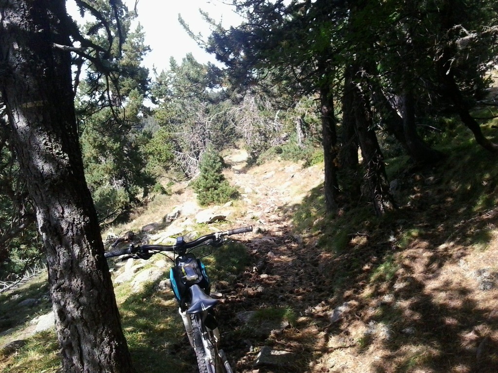 Après la Collada de la Roquette