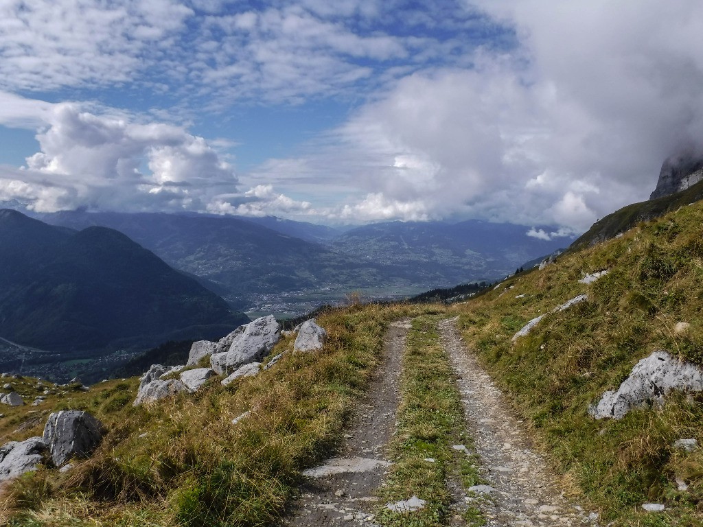 Le temps est beau pour la montée