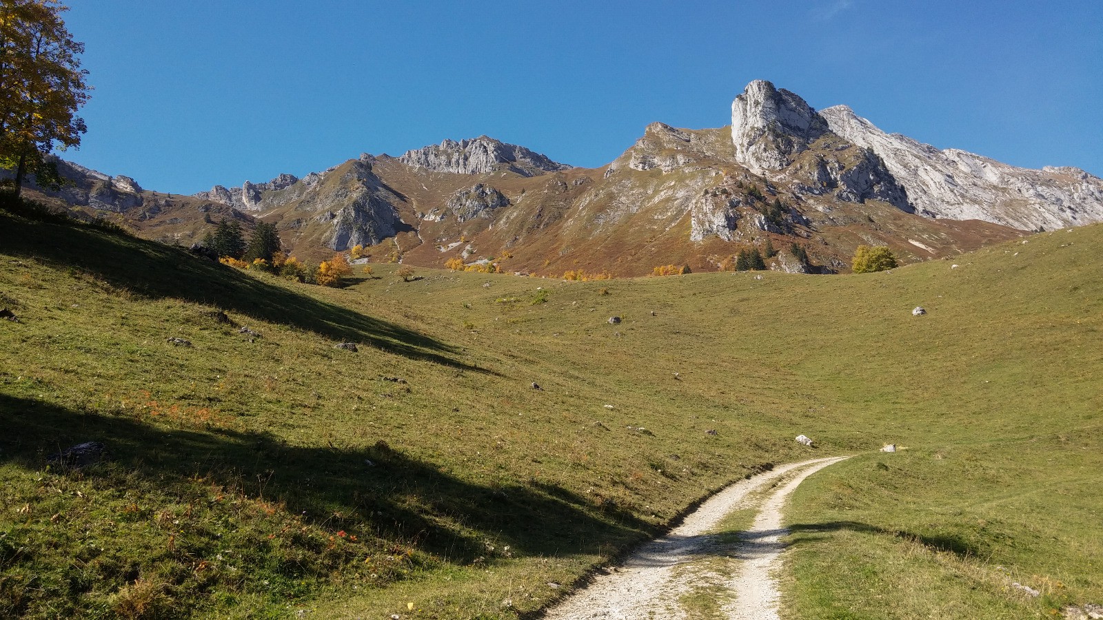 Montée vers Chalets d'Orgeval