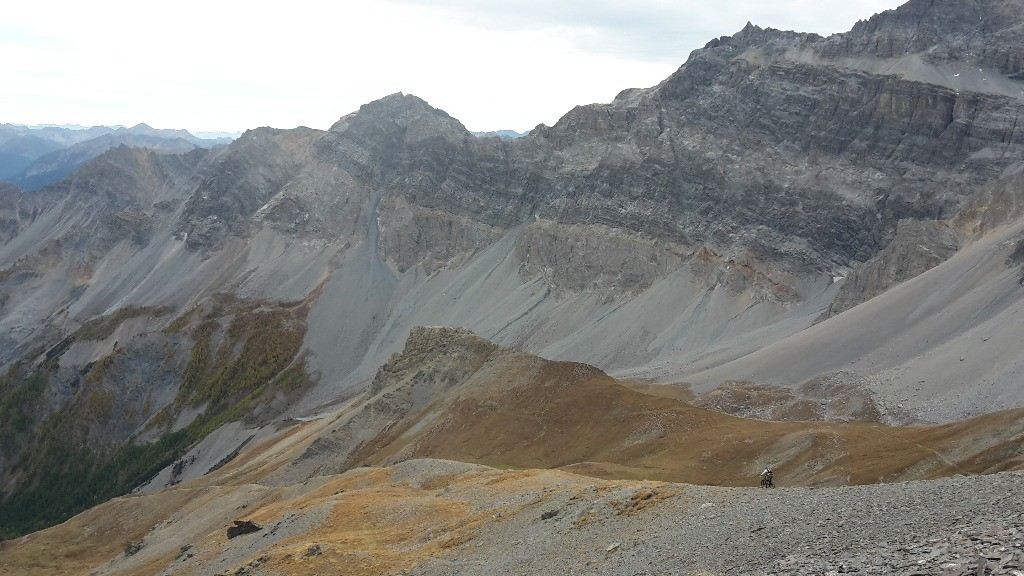 Ded file à donf sur la crête