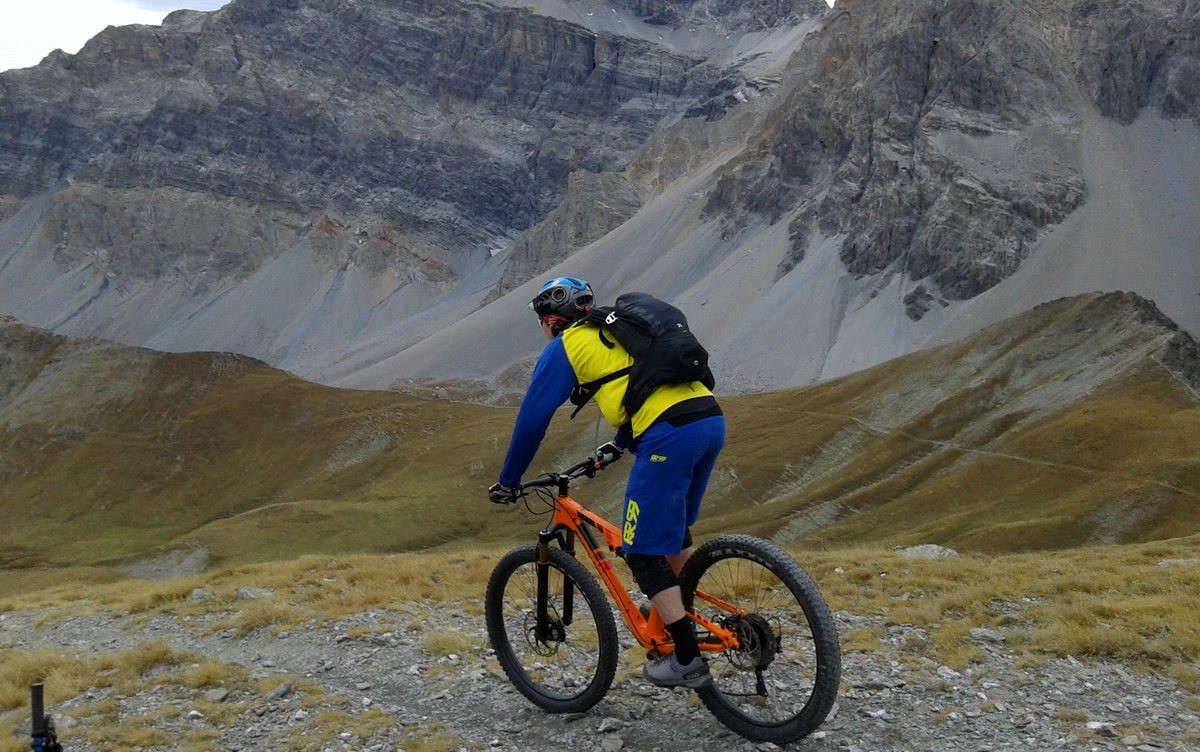 au départ du col de la roue