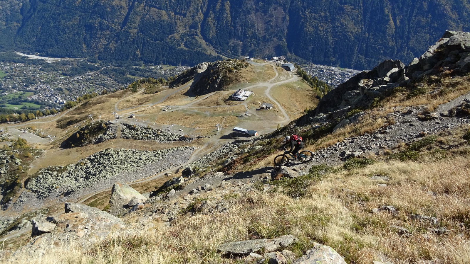 Descente sur Plan Praz