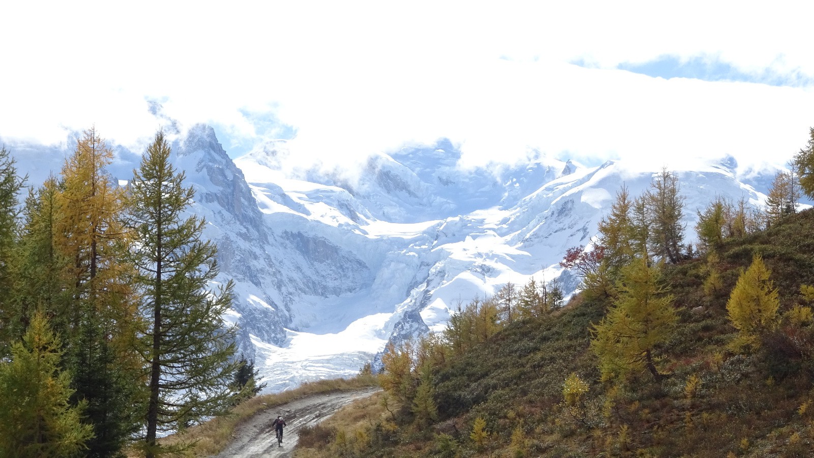 Le géant Blanc en pleine poire