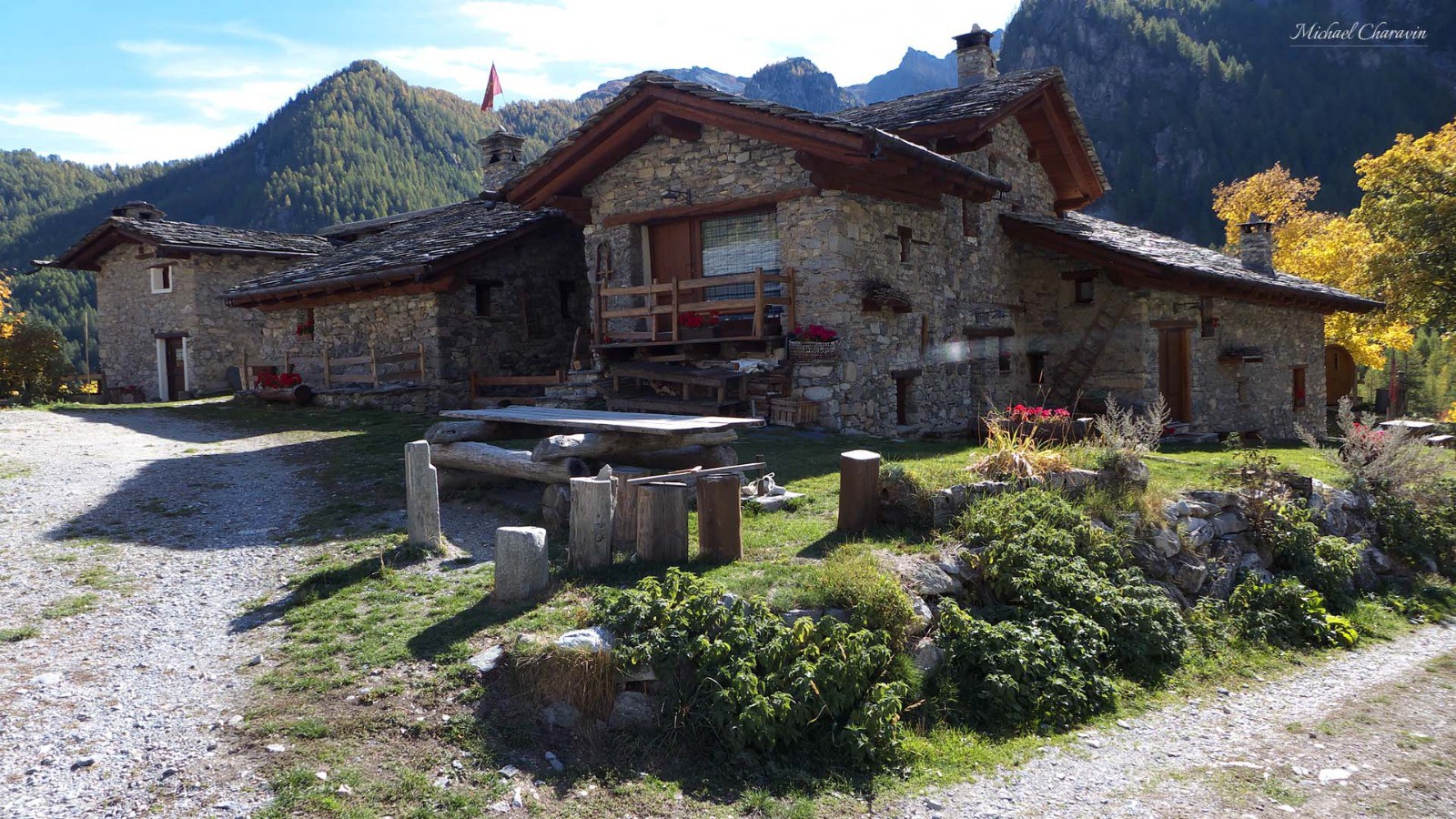 Hameau de Viviere, dans le vallone Unerzio