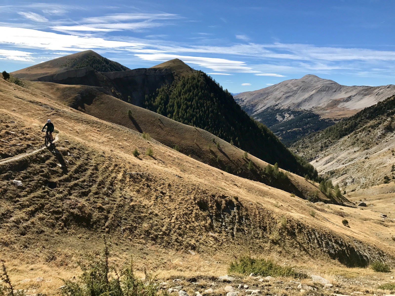 Le paysage permet d'oublier l'effort