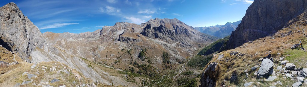 Haut val Maira depuis le ref de Stroppia