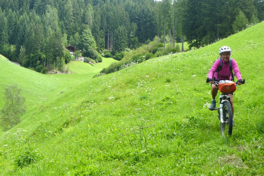 Descente sur Sarentino