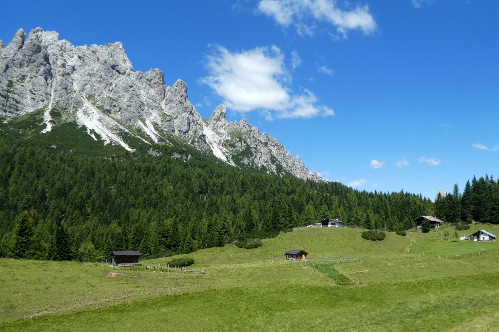 Dans les Dolomites, le massif des Marmaroles.