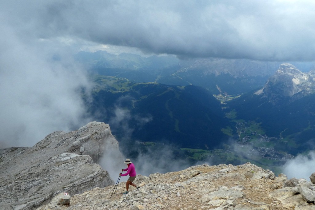 Fuite -plutôt que descente- au Monte Cavallo