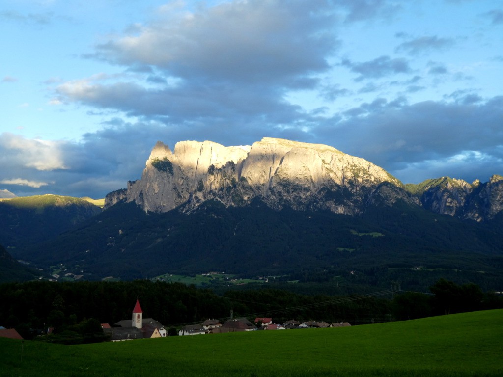 Massif du Scillar d'où nous venons de descendre