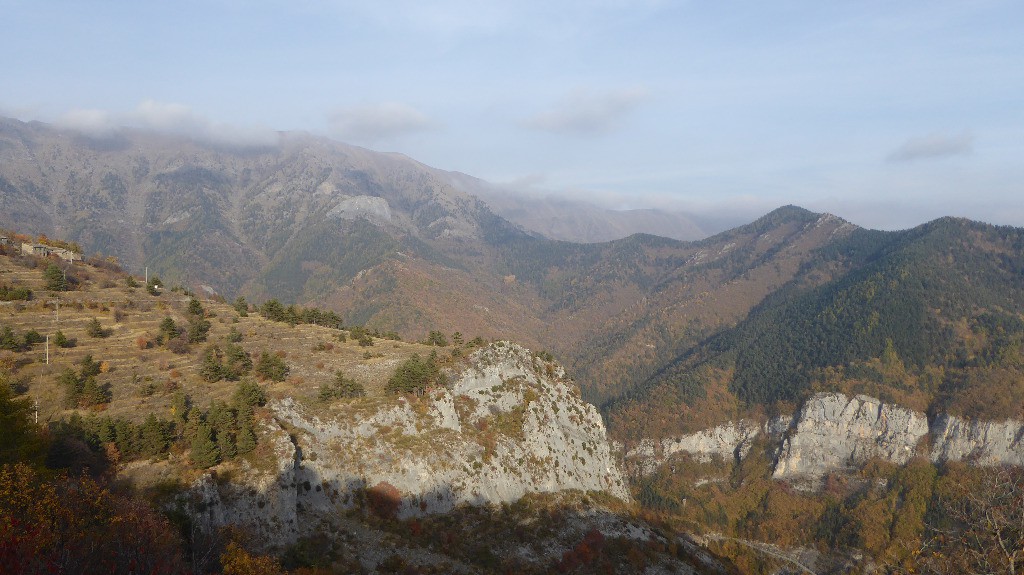 Vue depuis le départ du dernier sentier