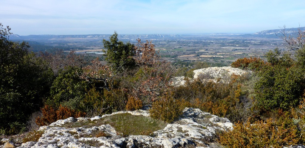 #5 Vue sur les Alpilles, la vallée de la Durance et Cavaillon Vue sur les Alpilles, la vallée de la Durance et Cavaillon
