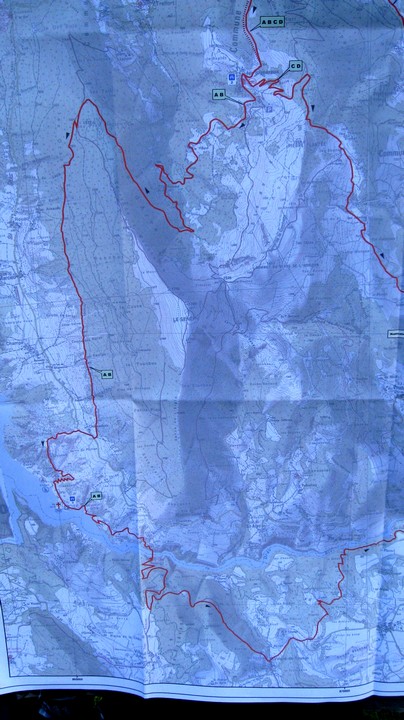 #1 Une partie du parcours : La branche de gauche pour les 60Km Une partie du parcours : La branche de gauche pour les 60Km