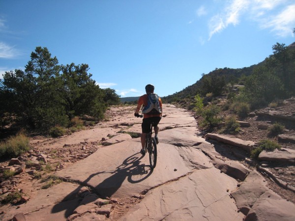 Porcupine Rim : Une fin de montée bien technique