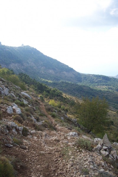 #2 Début de la descente : Au début le sentier demande un peu d Début de la descente : Au début le sentier demande un peu d'attention