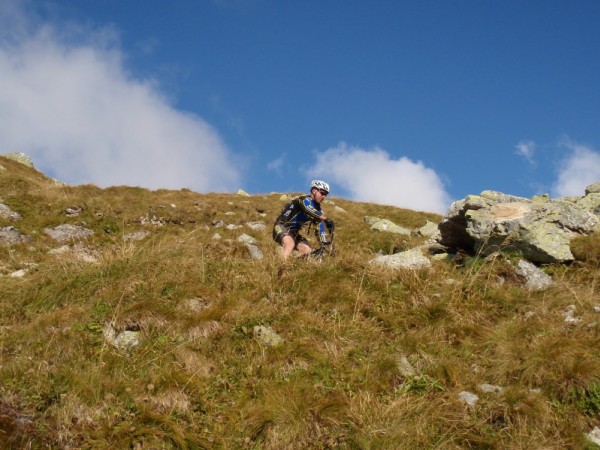 descente du bresson : La descente teigneuse de la journée.... la cheville de seb s'en souvient encore!