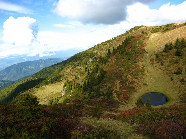 Merdaret : Lac supérieur du Léatel