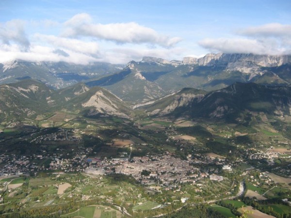 Vue de la croix de Justin