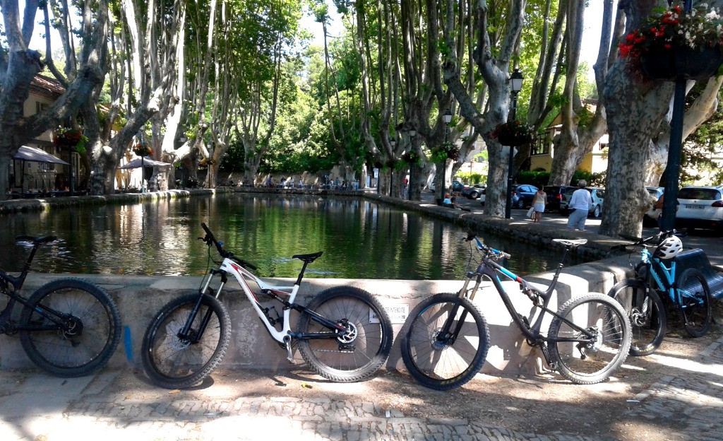 Abreuvoir pour les vélos !