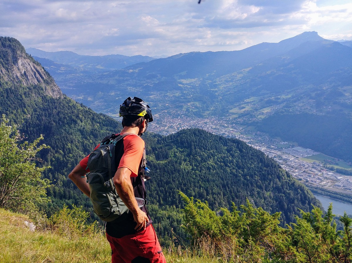 La vue sur Sallanches