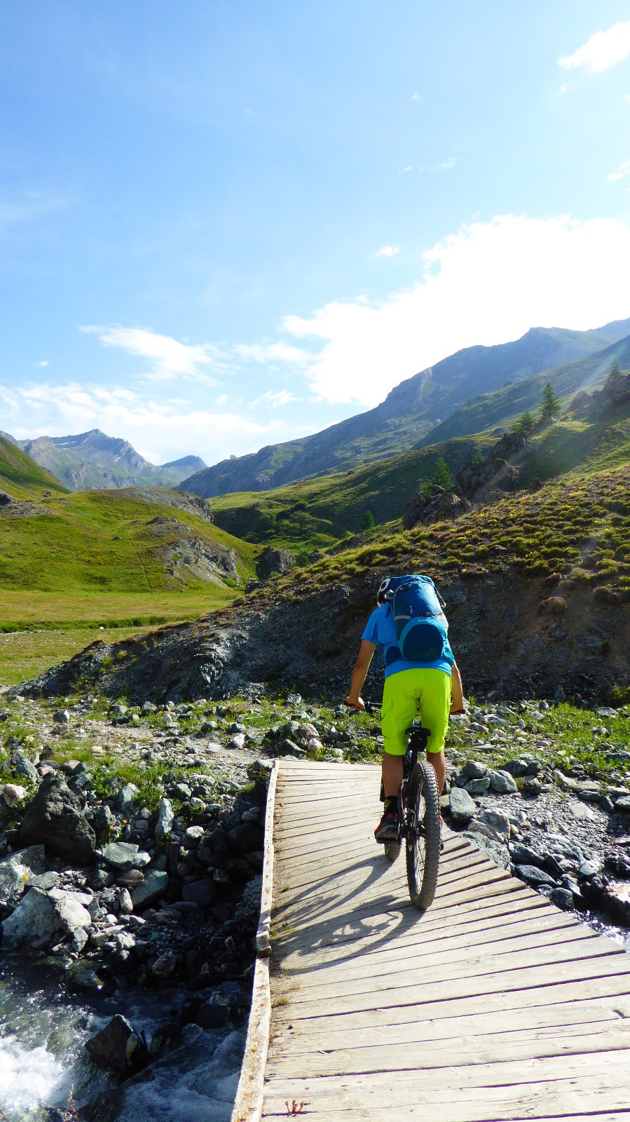 Passerelle bancale 