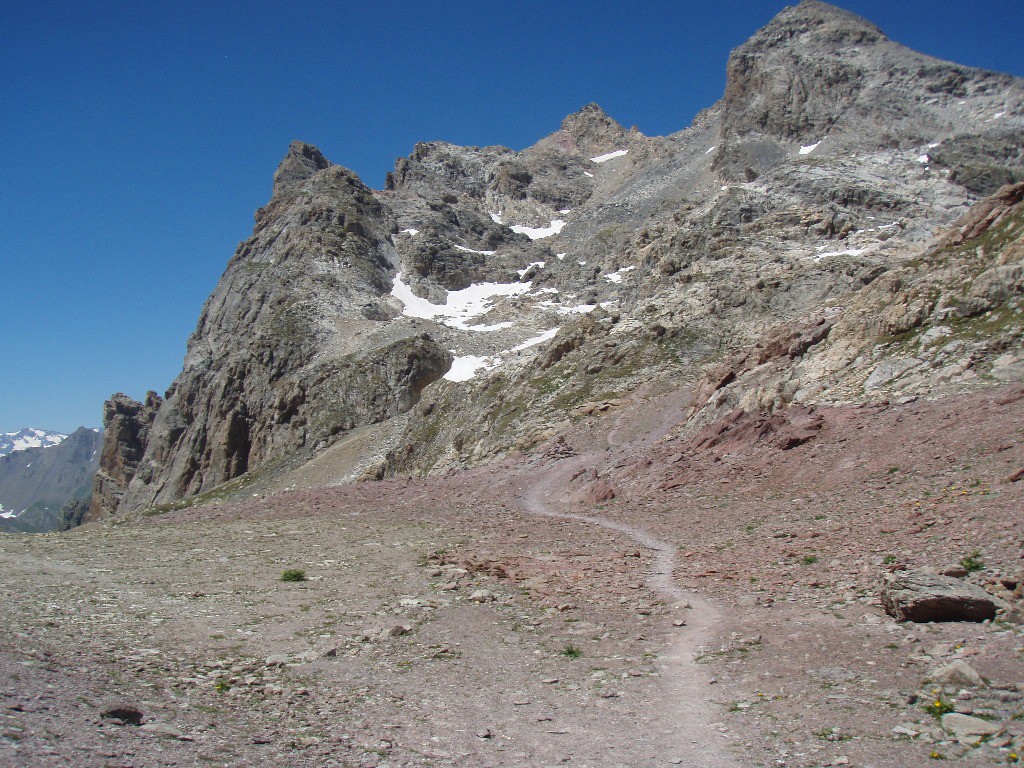 #10 Grand Galibier depuis le Col Termier Grand Galibier depuis le Col Termier
