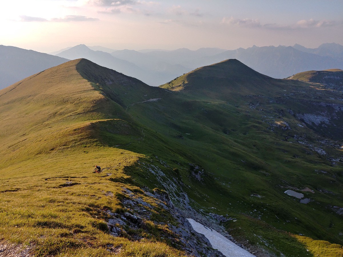 Pointe du Château et Tête des Muets et entre les 2 la Gueule à Vent