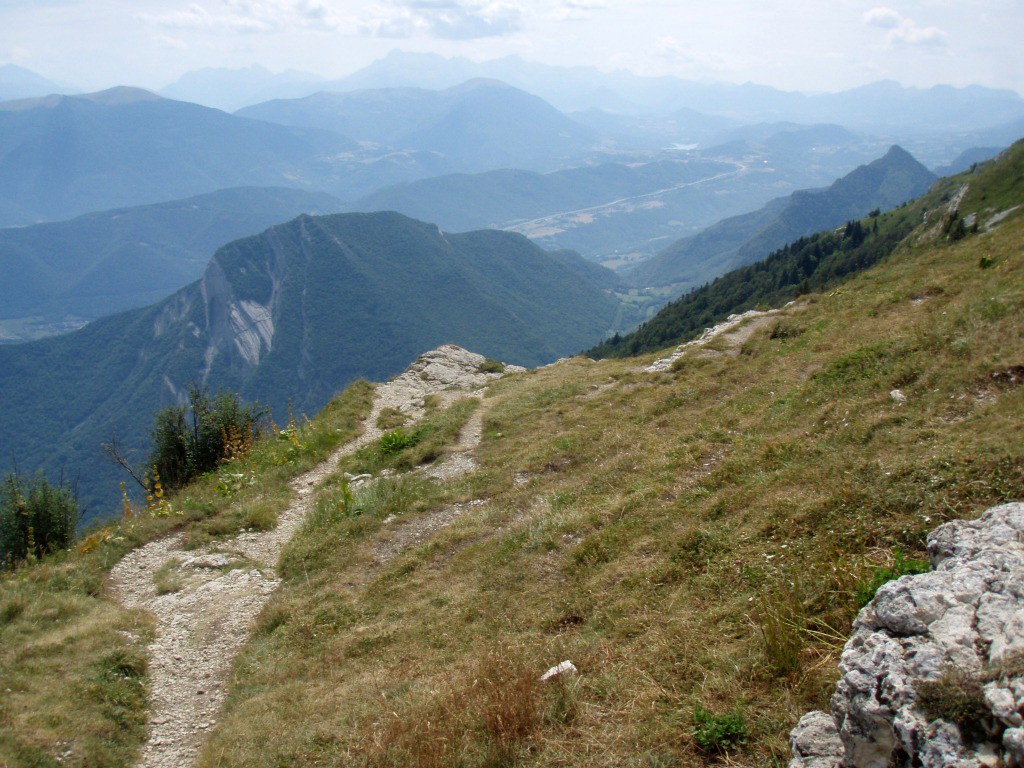 Descente du Col de l'Arc