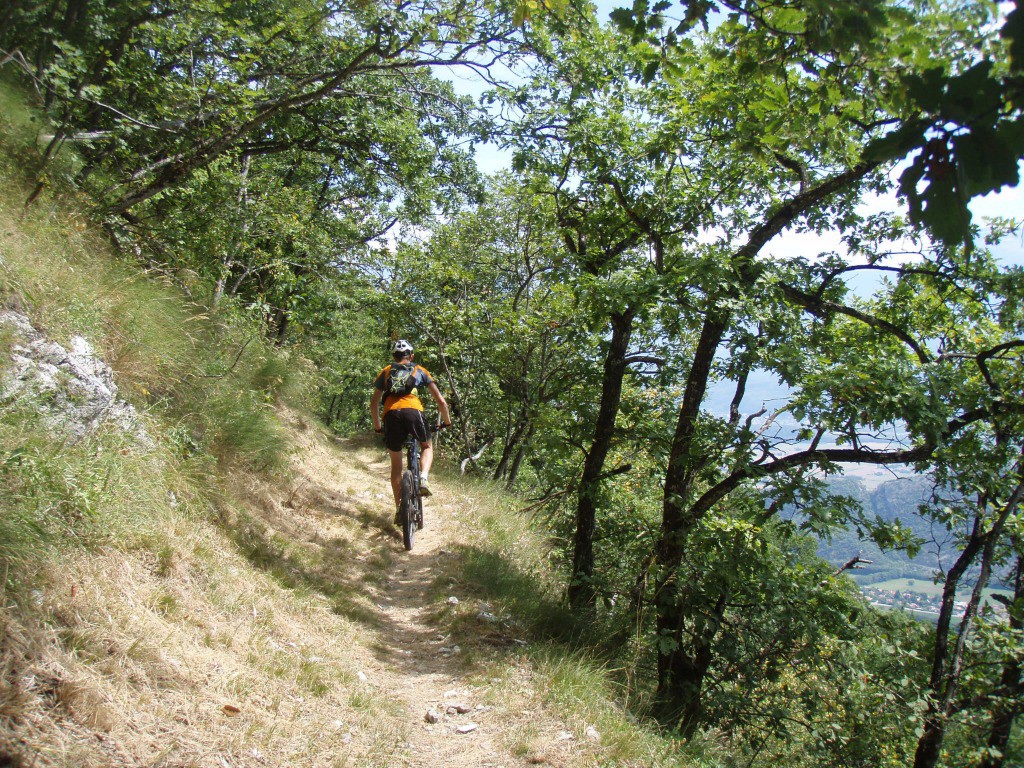 Descente du Col de l'Arc