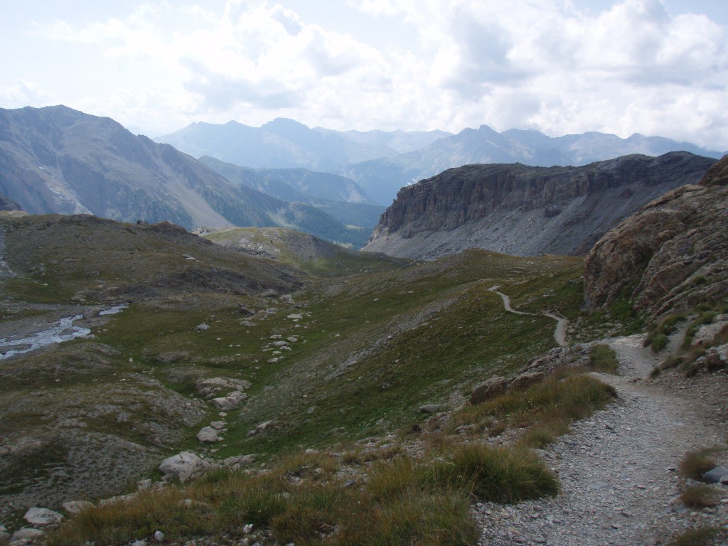 Descente vers le refuge