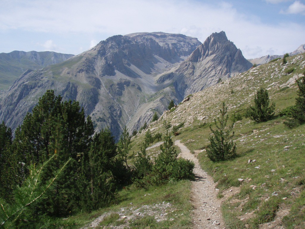 Descente au-dessus de Fouillouse