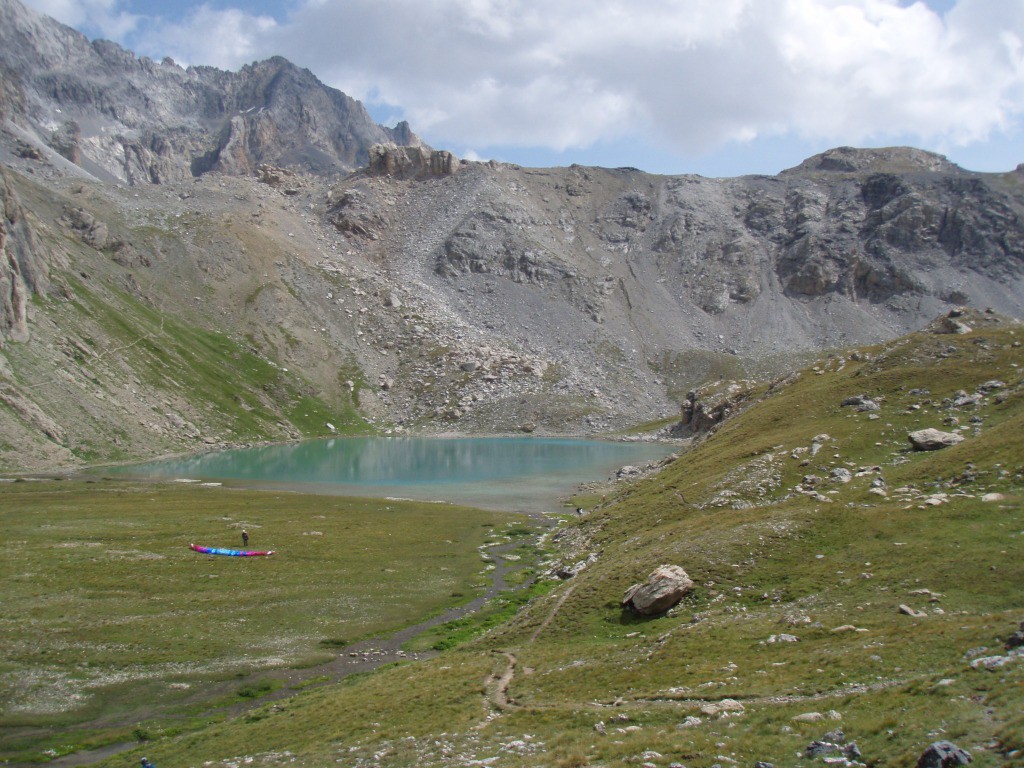 #23 Vue au refuge du Chambeyron Vue au refuge du Chambeyron
