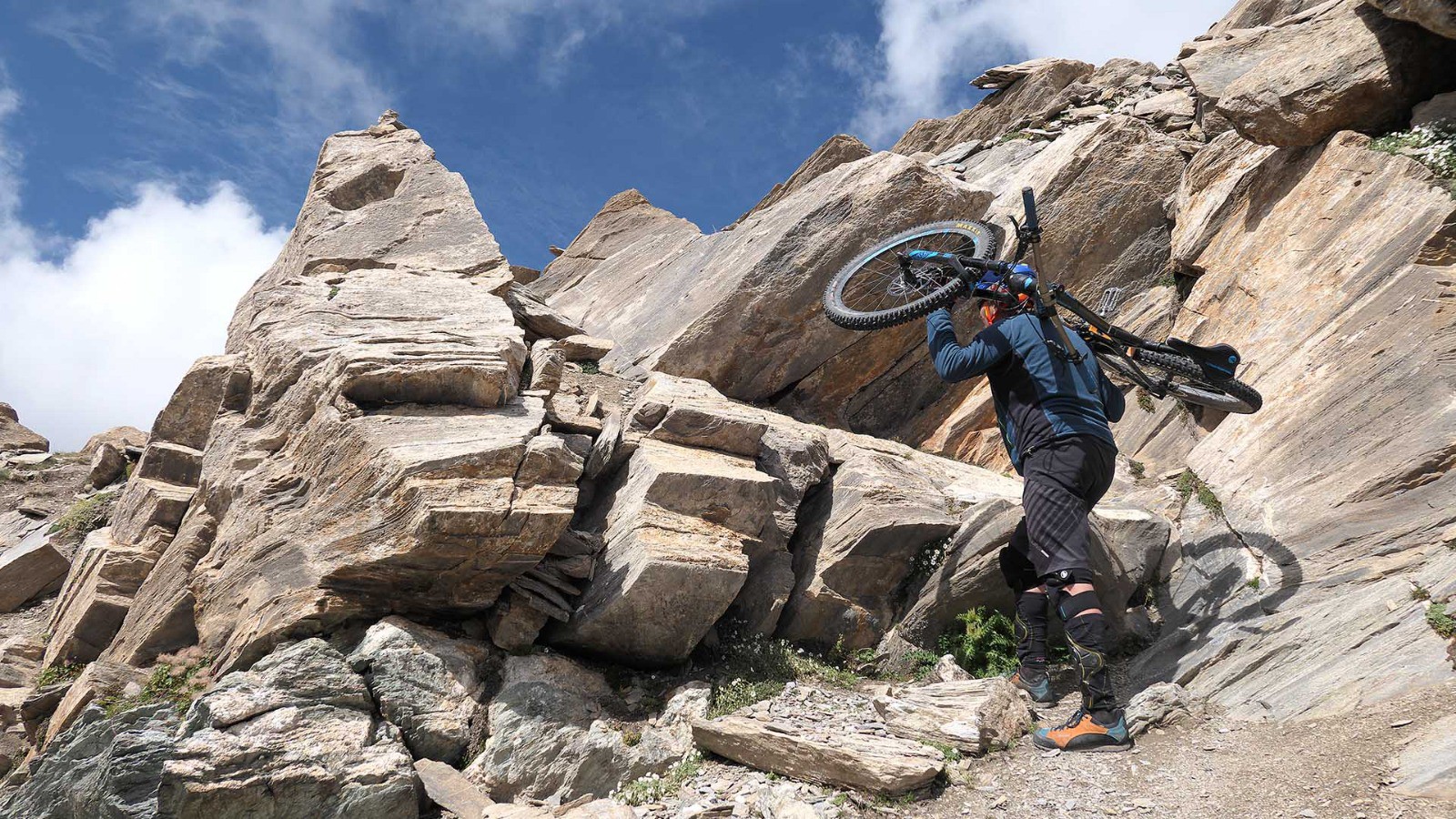 un des 4 passages à porter à la montée comme à la descente