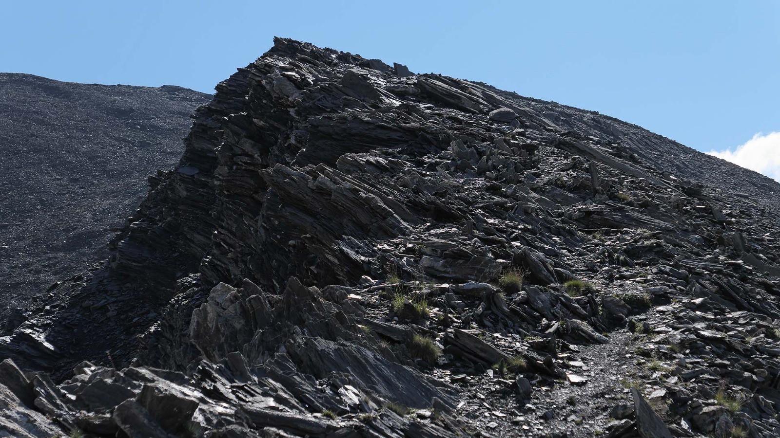 #3 le crux sur l le crux sur l'arête ouest du Monte Faraut