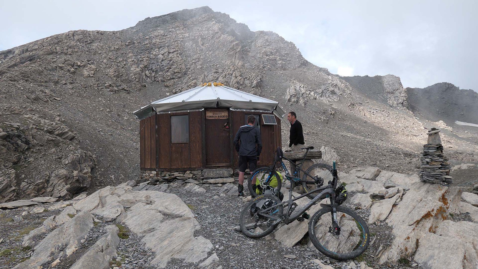 Refuge Boério, on ne sera que 3 ce soir là