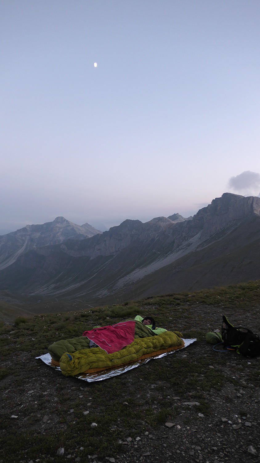 #30 bivouac à 2850 bivouac à 2850