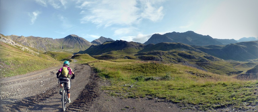 les piste pour monter au lac des Estaries