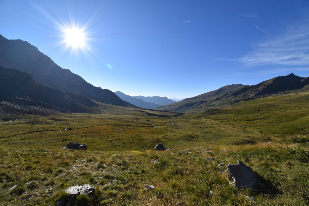 Vue depuis le refuge de la Blanche