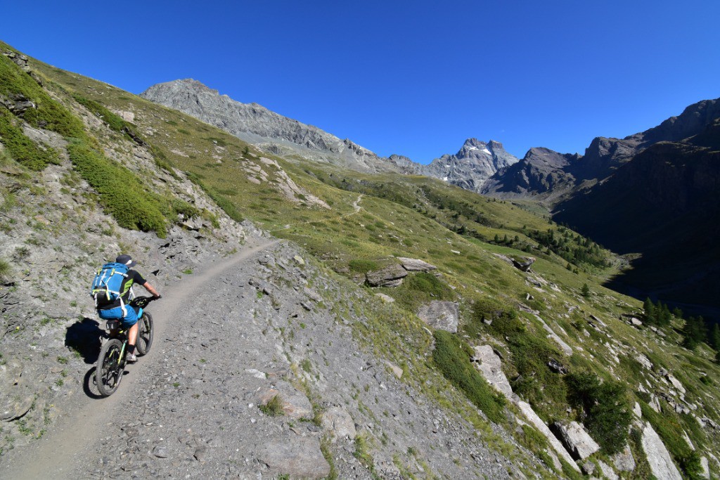 Entre le belvédère du Viso et le refuge