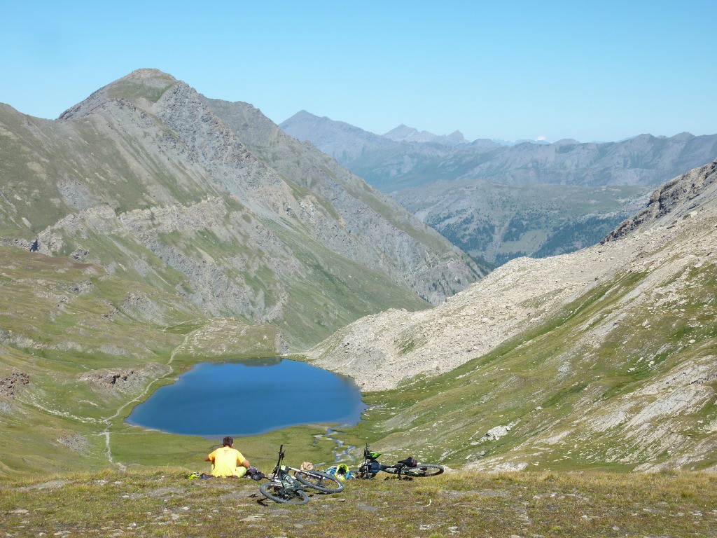 #10 Lac Foréant depuis le Col Vieux Lac Foréant depuis le Col Vieux