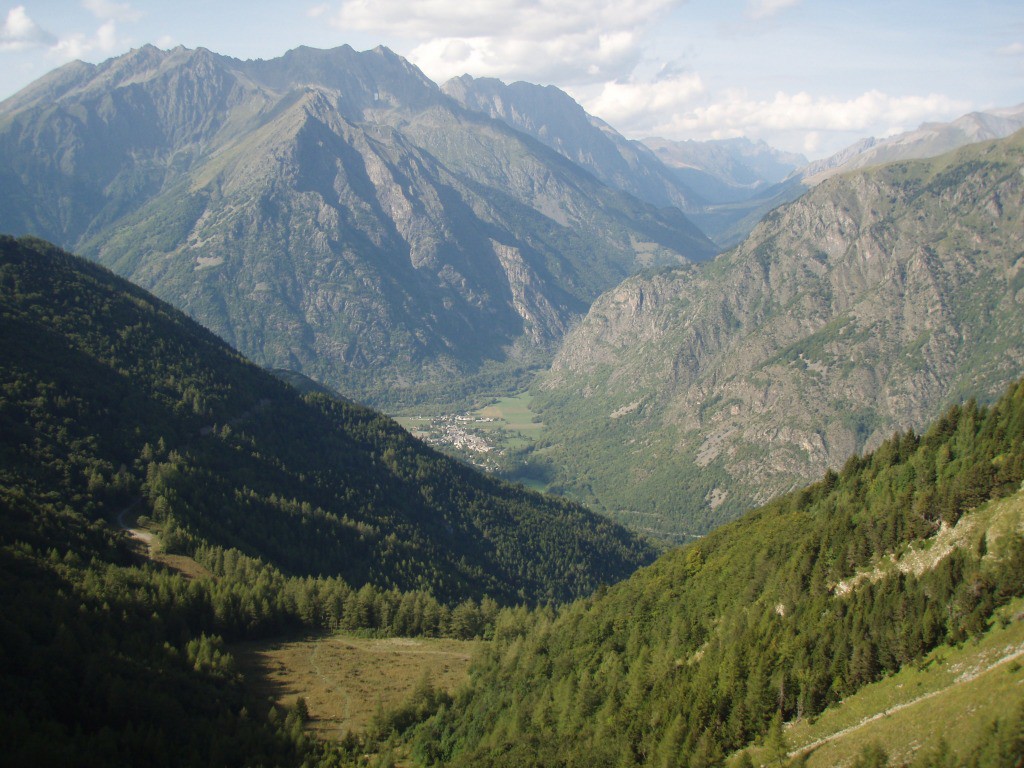 Le pré de la Vachette puis vers le Col d'Ornon