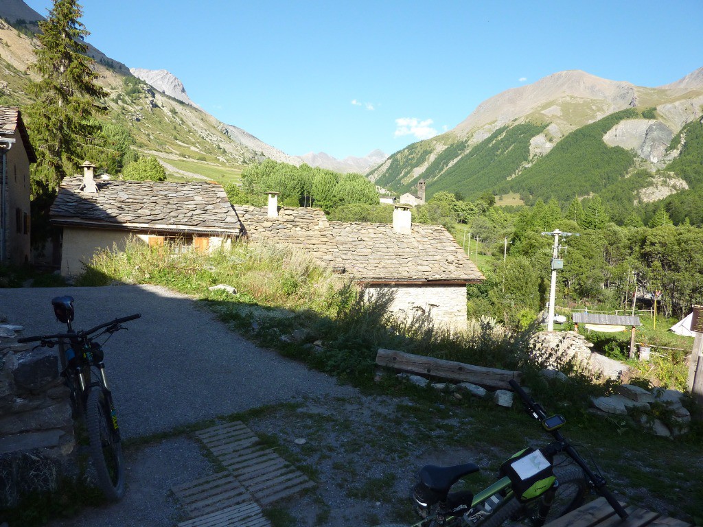 Arrivée au refuge de Maljasset